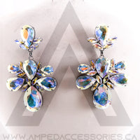 Blue Base AB Earrings