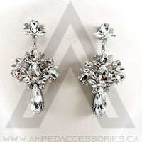 Clear Stiletto Earrings