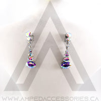 Oval Drop Earrings (multiple colors available)