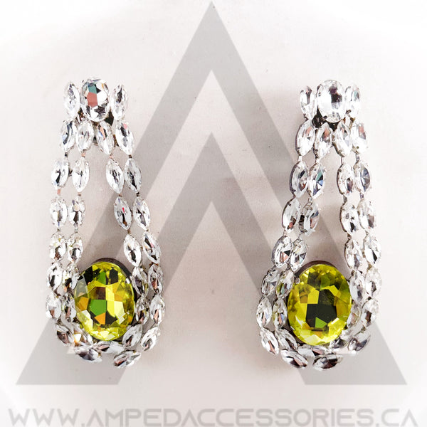 Mega Glam Oval Earrings (multiple colors available)