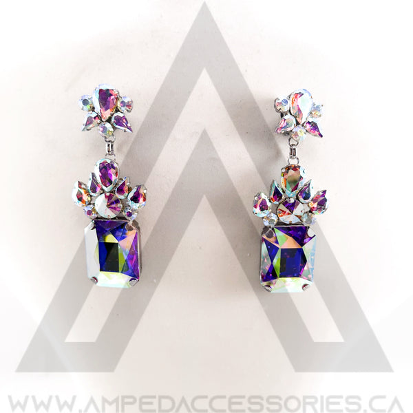 Rectangle Drop Earrings (multiple colors available)