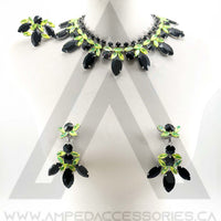 Acid & Black Necklace Set