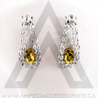 Mega Glam Oval Earrings (multiple colors available)