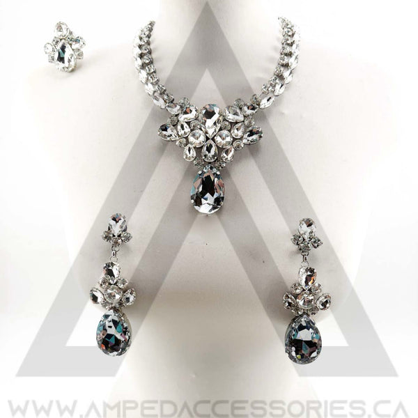 Clear Necklace Set