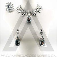 Clear Necklace Set
