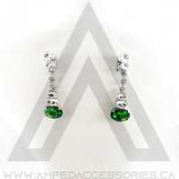 Oval Drop Earrings (multiple colors available)