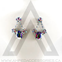 Rectangle Drop Earrings (multiple colors available)