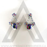 Rectangle Drop Earrings (multiple colors available)