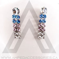 Trans Pride Fringe Earrings