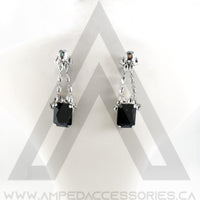 Rectangle Drop Earrings (multiple colors available)