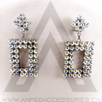 Moonlight Rectangle Earrings