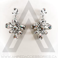 Pear Cluster Earrings