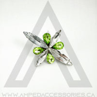 Lime & Clear Ring