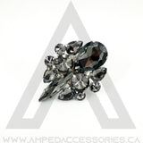 Spike Stone Ring (Multiple Colors)