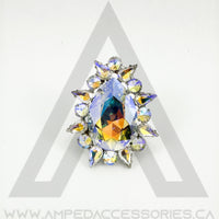 Large Pear Ring (Multiple Colors)