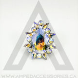 Large Pear Ring (Multiple Colors)
