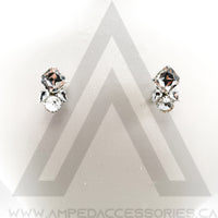 Button Earrings (Multiple Colors Available)
