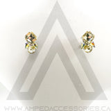Button Earrings (Multiple Colors Available)
