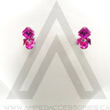 Button Earrings (Multiple Colors Available)