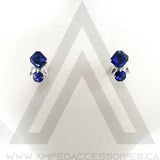 Button Earrings (Multiple Colors Available)