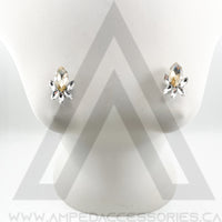 Spike Button Earrings (Multiple Colors)