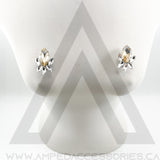 Spike Button Earrings (Multiple Colors)