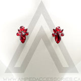 Button Earrings (Multiple Colors Available)