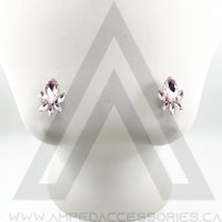 Spike Button Earrings (Multiple Colors)