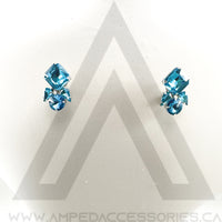 Button Earrings (Multiple Colors Available)