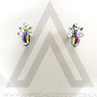 Button Earrings (Multiple Colors Available)